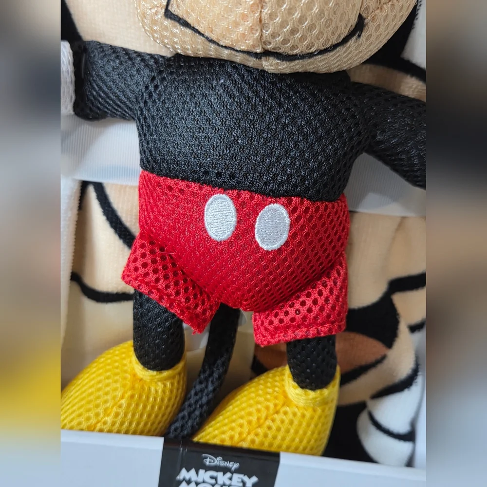 Disney Mickey Mouse Unisex Bath Towel And Bath Buddy Birthday Gift Set